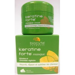 Biocyte - Keratine forte Masque Nourrit, répare et sublime les cheveux