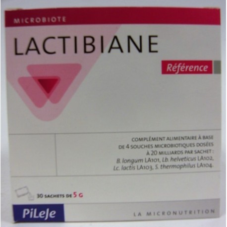 Pileje - Lactibiane Probiotiques . Référence (30 sachets)