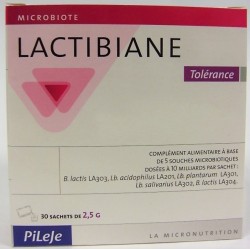 Pileje - Lactibiane Probiotiques . Tolérance (30 sachets)