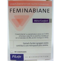 Pileje - Feminabiane Méno'Confort Régulation hormonale (30 comprimés)