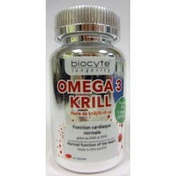 Biocyte - Omega 3 Krill Fonction cardiaque normale