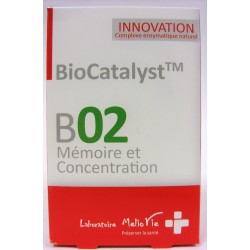 Melio Vie - BioCatalyst B02 Mémoire et Concentration (30 gélules)