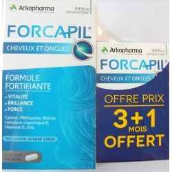 Forcapil - Cheveux & ongles Force Vitalité Brillance