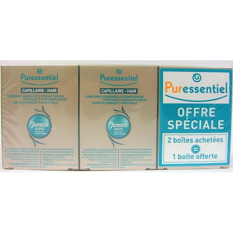 Puressentiel Complement Alimentaire Fortifiant Cheveux Ongles
