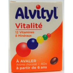 Alvityl - Vitalité 12 Vitamines 8 Minéraux