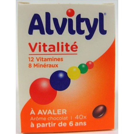 Alvityl - Vitalité 12 Vitamines 8 Minéraux