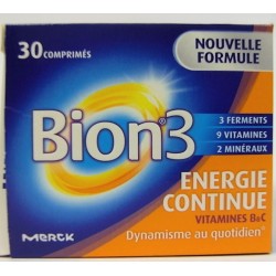 Bion - Bion 3 Energie continue (30 comprimés)