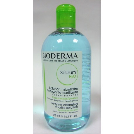 Bioderma - Sébium H2O Solution Micellaire nettoyante purifiante (500 ml)