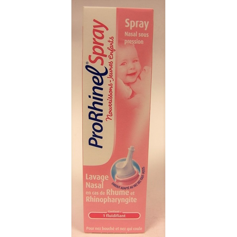 Spray lavage nasal Prorhinel - Nez bouché
