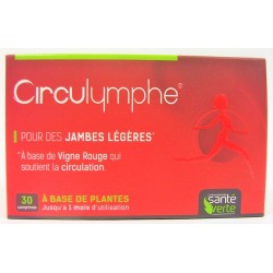 Santé verte - Circulymphe Pour des jambes légères (comprimés)