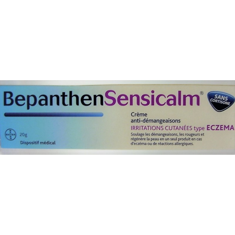 BepanthenSensicalm Crème Anti-Démangeaisons Eczéma 20g