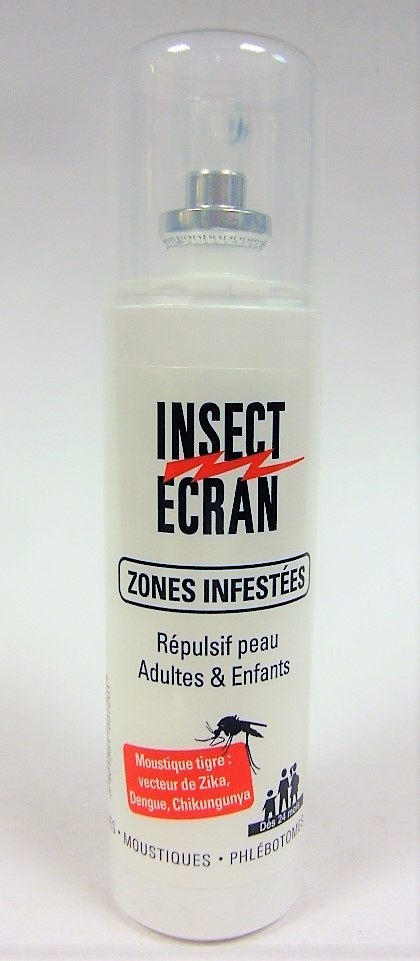 Insect Ecran Anti-moustiques zones infestées 100 ml