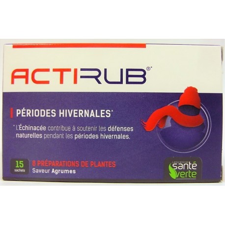 Santé Verte - Actirub (15 sachets)