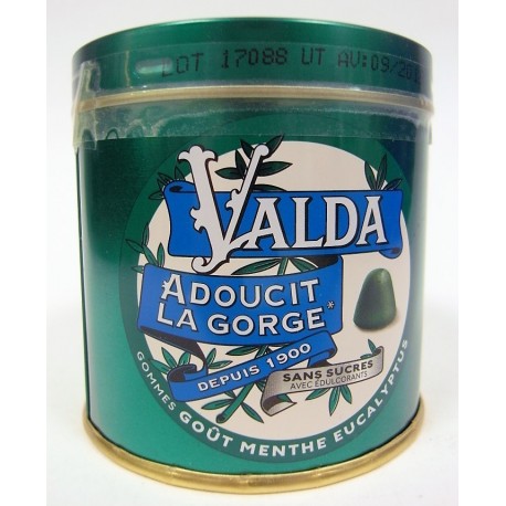 Valda - Gommes . Adoucit la gorge (160g)