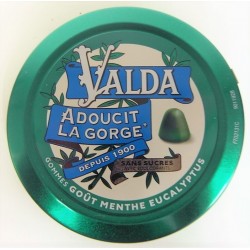 Valda - Gommes . Adoucit la gorge (50g)