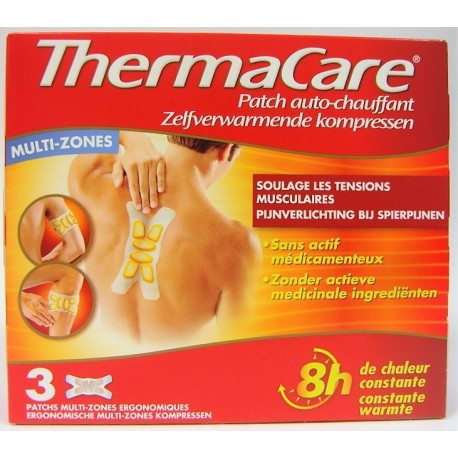 ThermaCare - Patch auto-chauffant multi-zones (3 patchs)
