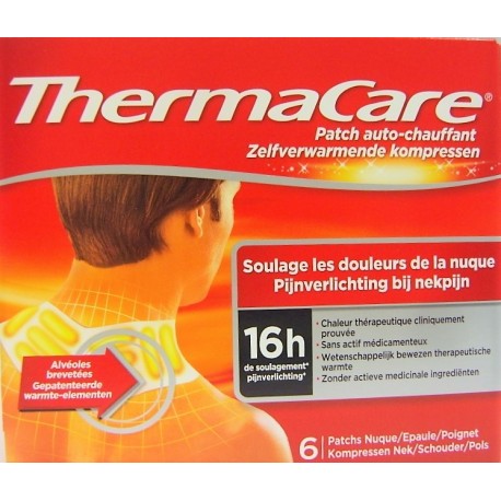 ThermaCare - Patch auto-chauffant nuque, épaule, poignet (6 patchs)