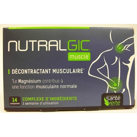 Santé Verte - Nutralgic Muscle Décontractant musculaire