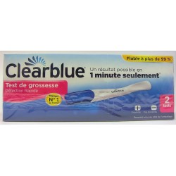 Clearblue - Test de grossesse Un résultat possible en 1 minute seulement