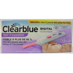 Clearblue - Test d'ovulation digital (10 tests)