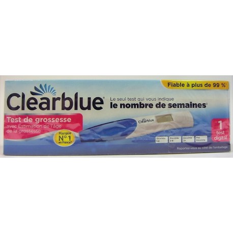 Clearblue - Test de grossesse Le nombre de semaines