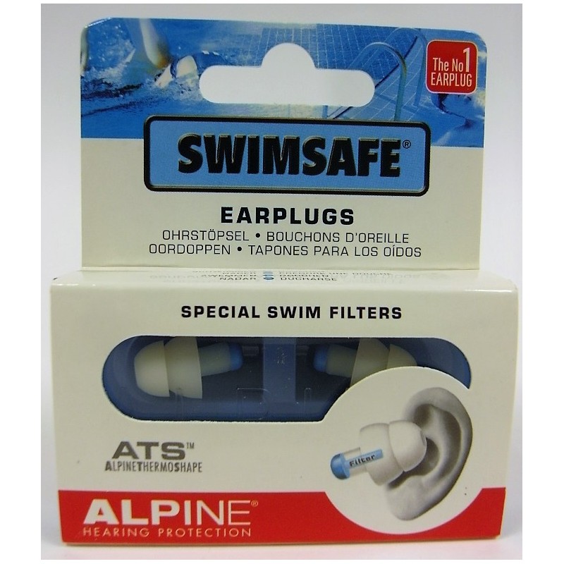 Alpine - SWIMSAFE Bouchons d'oreilles Spécial Filtre Natation