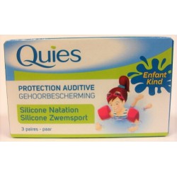 Quiès - Protection auditive Natation Enfants (3 paires)