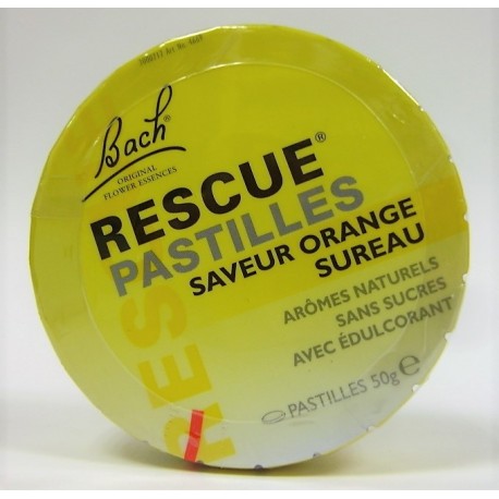 Bach - Rescue : Pastilles saveur Orange Sureau