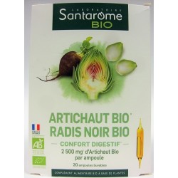 Santarome Bio - Confort digestif . Artichaut Bio et Radis noir Bio