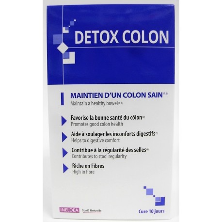 INELDEA - DETOX COLON Maintien d'un côlon sain