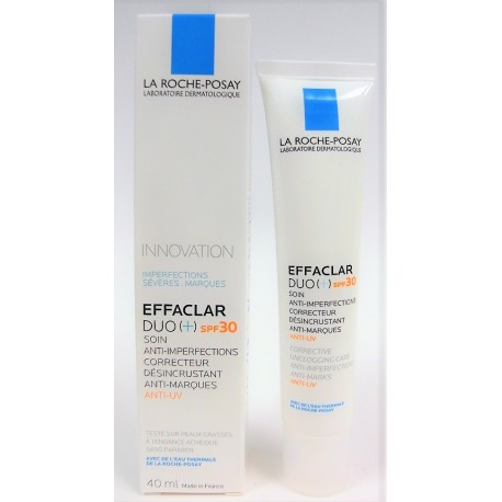 La Roche-Posay - EFFACLAR DUO (+) SPF30 Soin anti-imperfections Correcteur Anti-marques (40 ml)