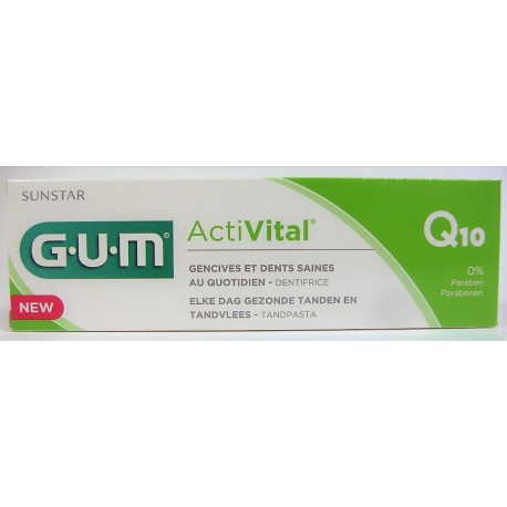 G.U.M - Dentifrice ActiVital Gencives et dents saines (75 ml)