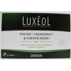 Luxéol - Pousse Croissance & Fortification . Cheveux (30 gélules)