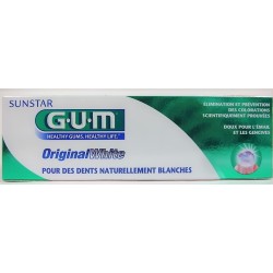 G.U.M - Dentifrice ORIGINAL WHITE Pour des dents naturellement blanches