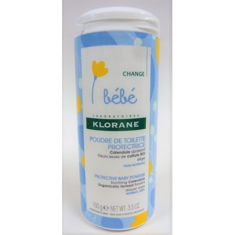 Klorane - Bébé . Poudre de toilette protectrice (100 g)