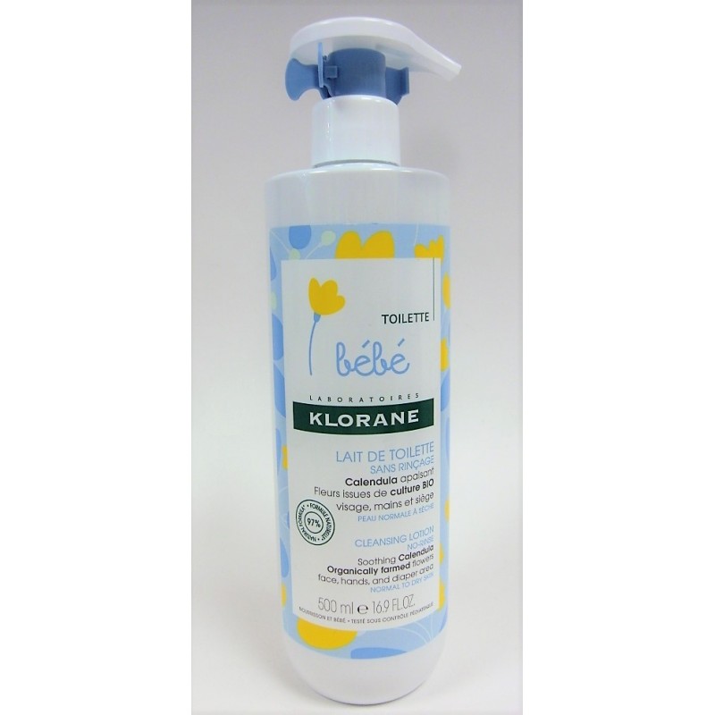 Klorane Bebe Lait De Toilette 500 Ml