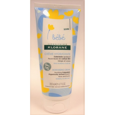 Klorane Bebe Creme Hydratante 0 Ml