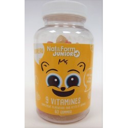 Nat & Form Junior + - 9 vitamines " L'ours vitaminé"