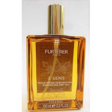 René Furterer - 5 SENS Huile sèche sublimatrice Cheveux et corps (100 ml)