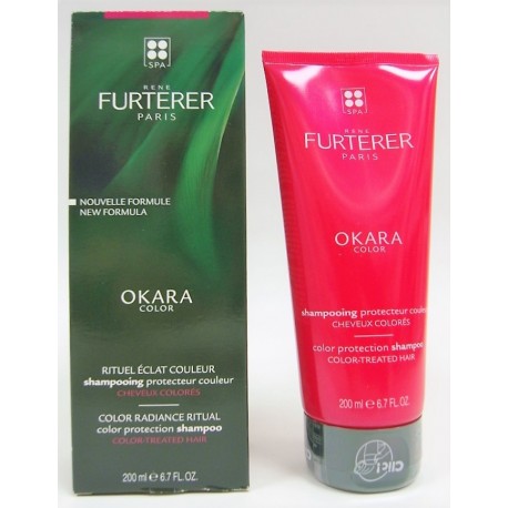 René Furterer - OKARA color Shampooing protecteur couleur Cheveux colorés (200 ml)