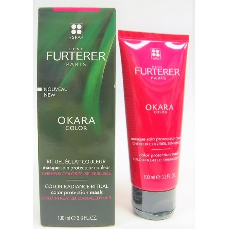 René Furterer - OKARA Color Masque soin protecteur couleur Cheveux colorés, sensibilisés (100 ml)