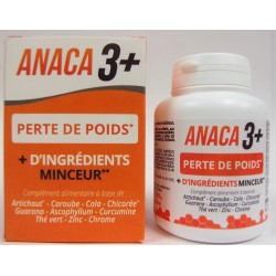 ANACA 3+ - Perte de poids + d'ingrédients minceur (120 gélules)