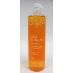 La Rosée - Huile de douche lavante (400 ml)