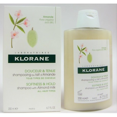 Klorne - Shampooing au Lait d'Amande Douceur & Tenue (200 ml)