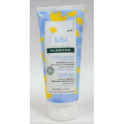 Klorane - Bébé . Crème lavante Cold Cream Corps et cheveux (200 ml)