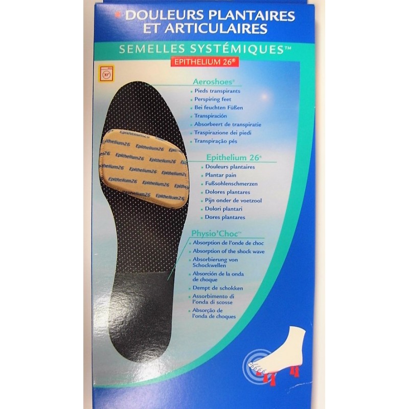 Epitact Semelles Physiodynamiques Taille 42//43 Epitact