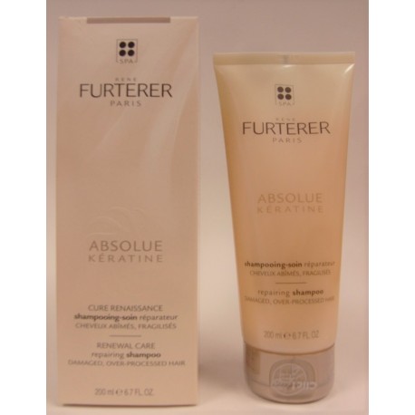 René Furterer - ABSOLUE Kératine Shampooing renaissance Cheveux ultra-abîmés (200 ml)