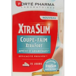 Forté Pharma - XTRASLIM . Coupe-Faim XTRAFORT Appétit et grignotage (60 gélules)