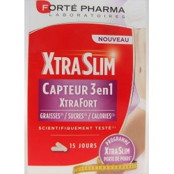 Forté Pharma - XTRASLIM . Capteur 3 en 1 XTRAFORT (60 gélules)