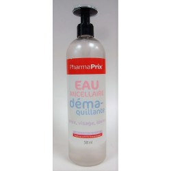 PharmaPrix - Eau micellaire démaquillante (500 ml)